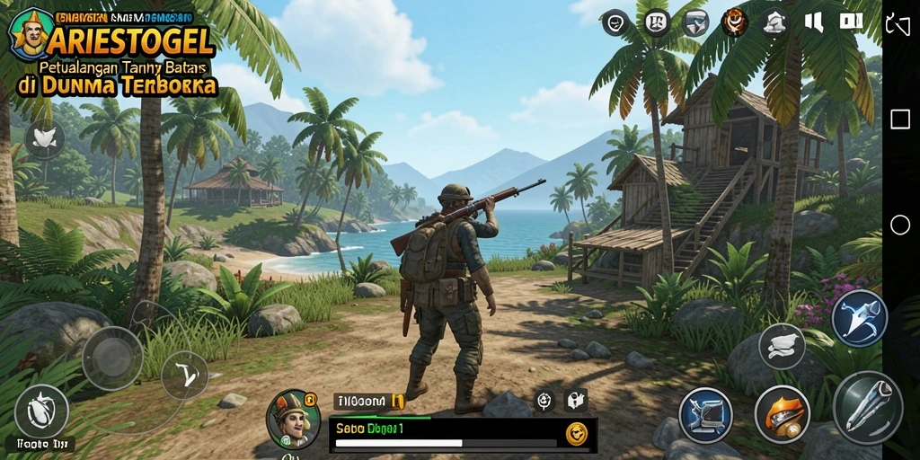 Gameplay menakjubkan dalam dunia terbuka ARIESTOGEL.