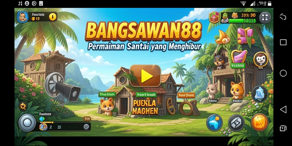 Tampilan gameplay menarik dari BANGSAWAN88 yang seru dan menenangkan.