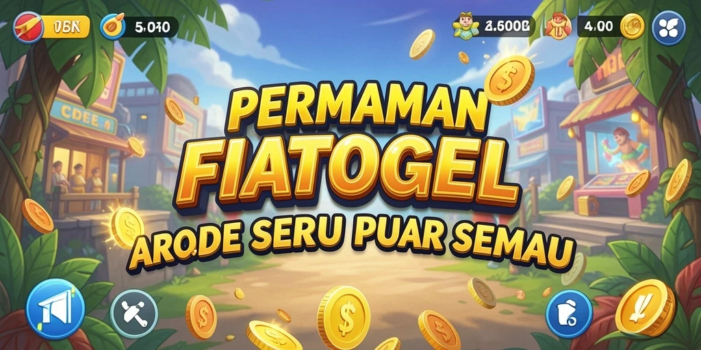 Tampilan gameplay seru dari FIATOGEL yang memikat pemain.