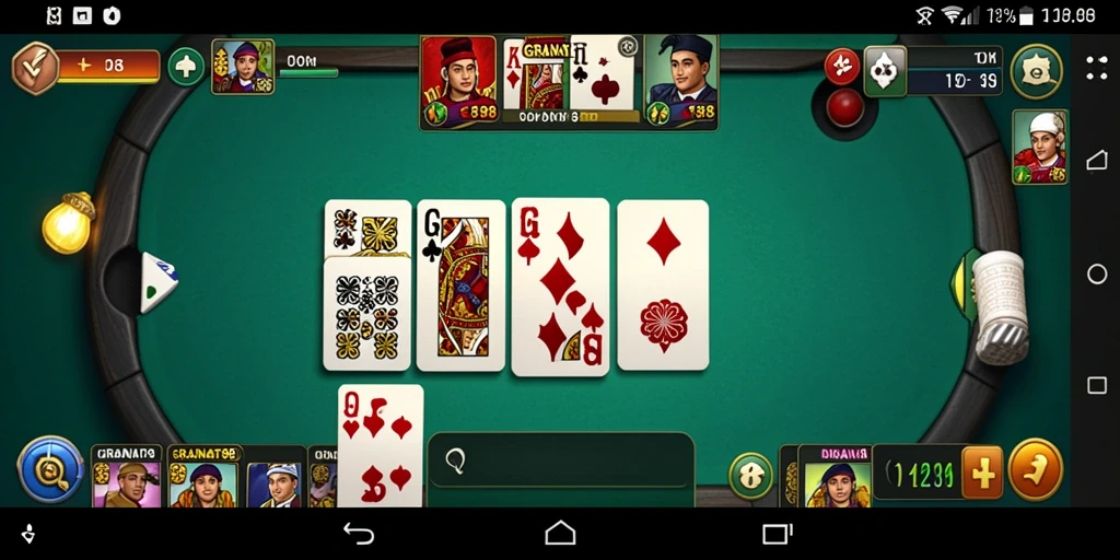 Tampilan gameplay Domino yang menarik dalam GRANAT88.
