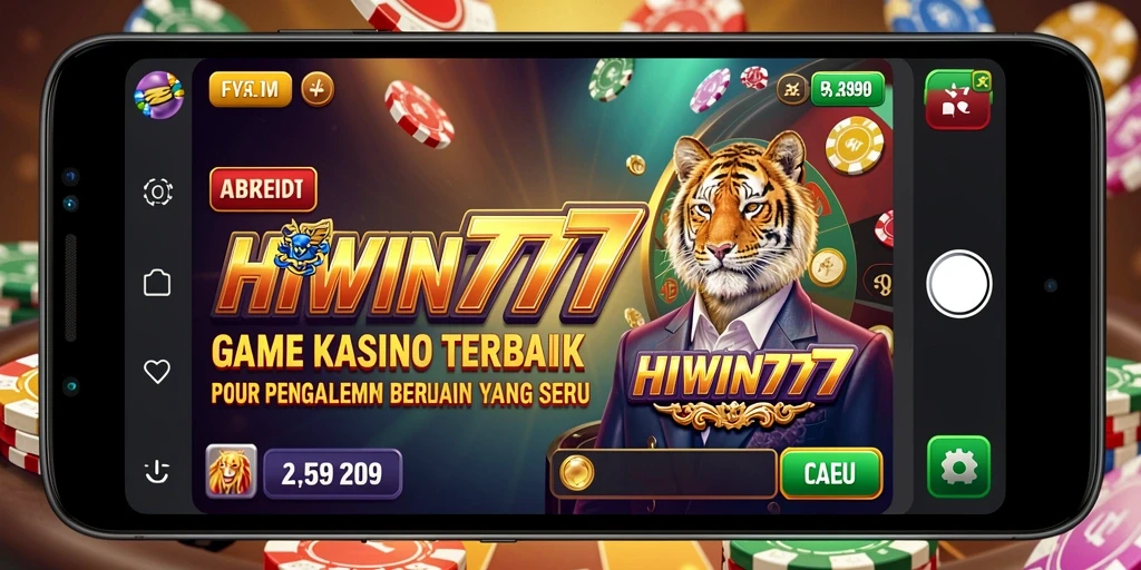 Tampilan gameplay Kasino yang seru dan menarik dari HIWIN777.