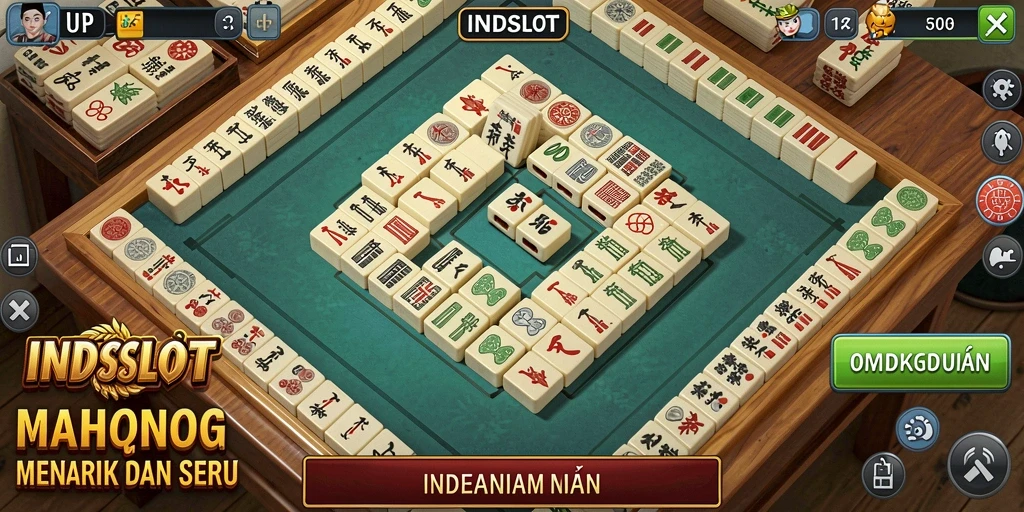 Tampilan gameplay yang menampilkan tantangan mengasyikkan dalam INDSLOT.