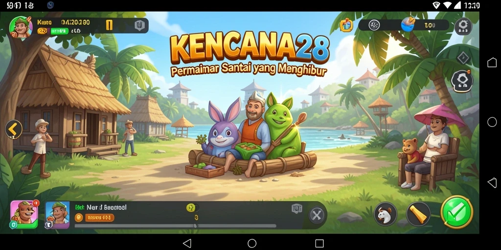 Tampilan menarik dari gameplay KENCANA28 yang santai dan menghibur.