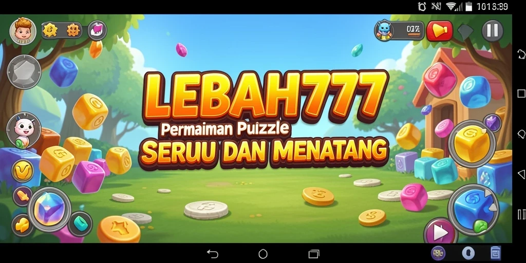 Tampilan permainan puzzle yang menantang dan menarik di LEBAH777.