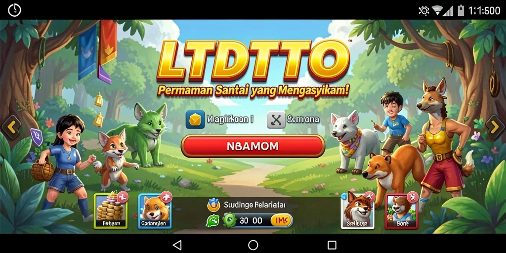 Tampilan gameplay LTDTOTO yang seru dan mengasyikkan.