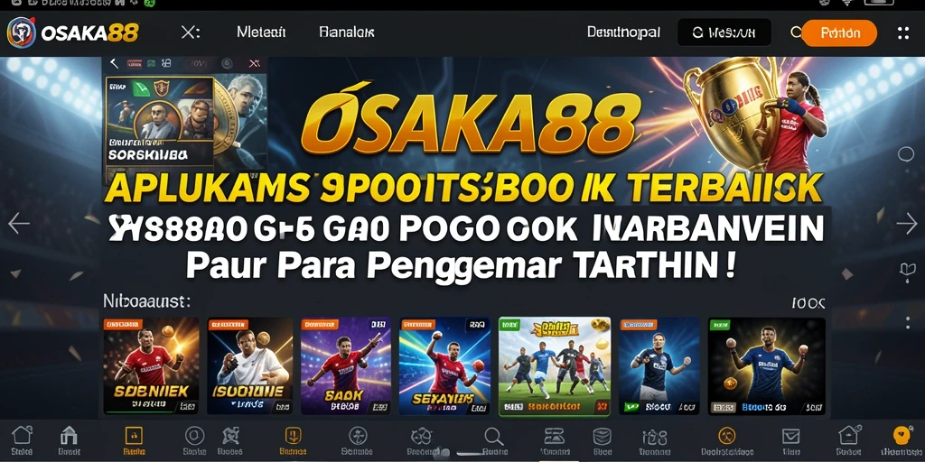 Tampilan menarik dan fungsional dari gameplay OSAKA88.