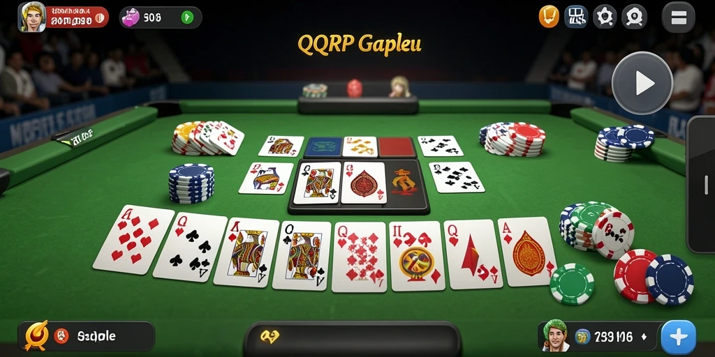 Tampilan gameplay QQRP yang menarik dan seru.