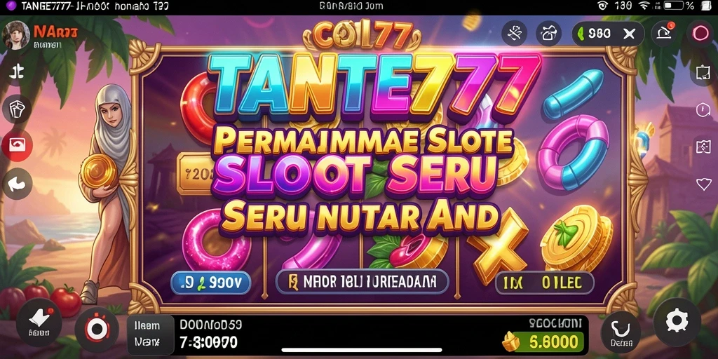 Screenshot gameplay TANTE777 yang menampilkan slot menarik dan seru.